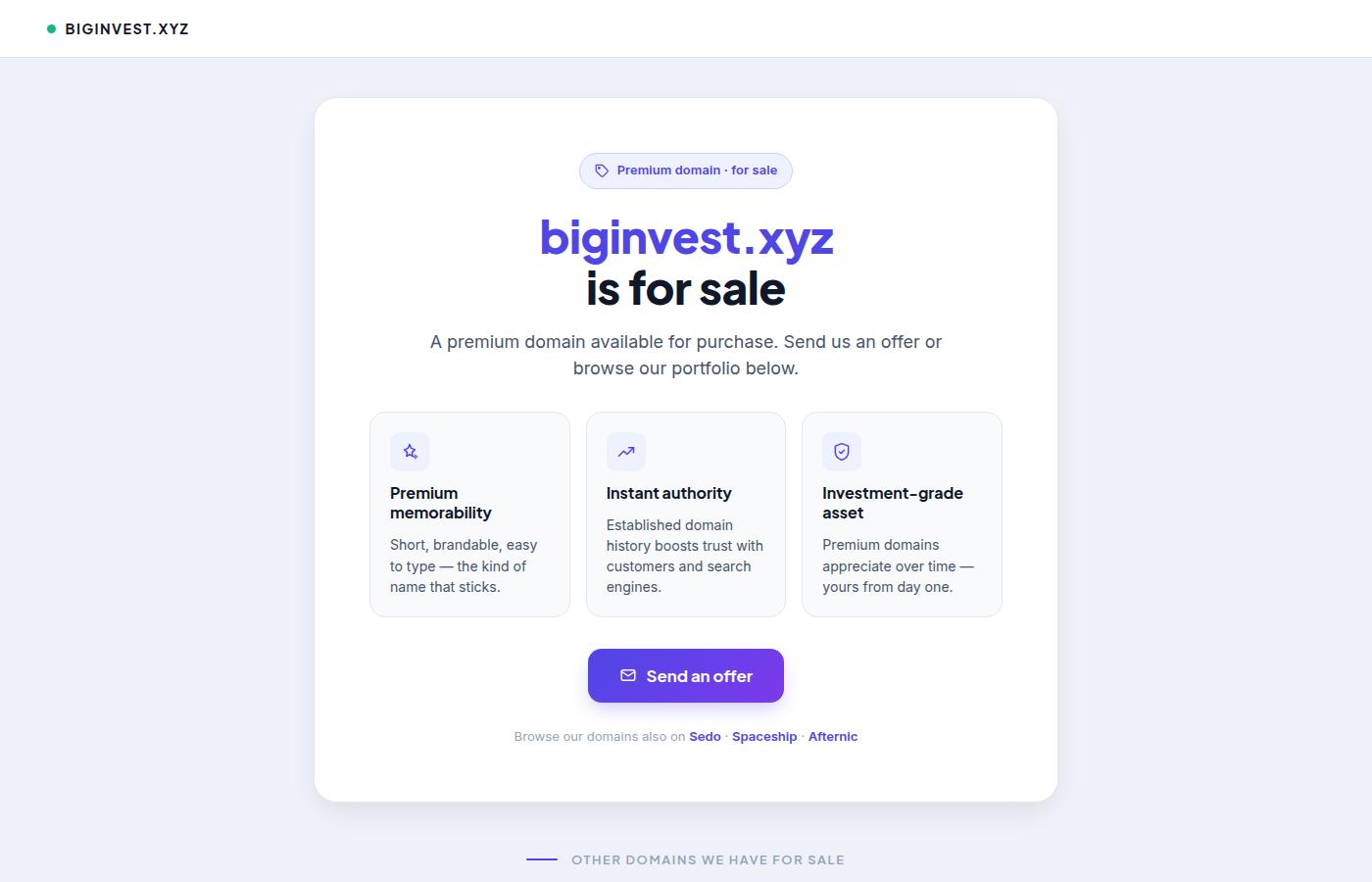 biginvest.xyz