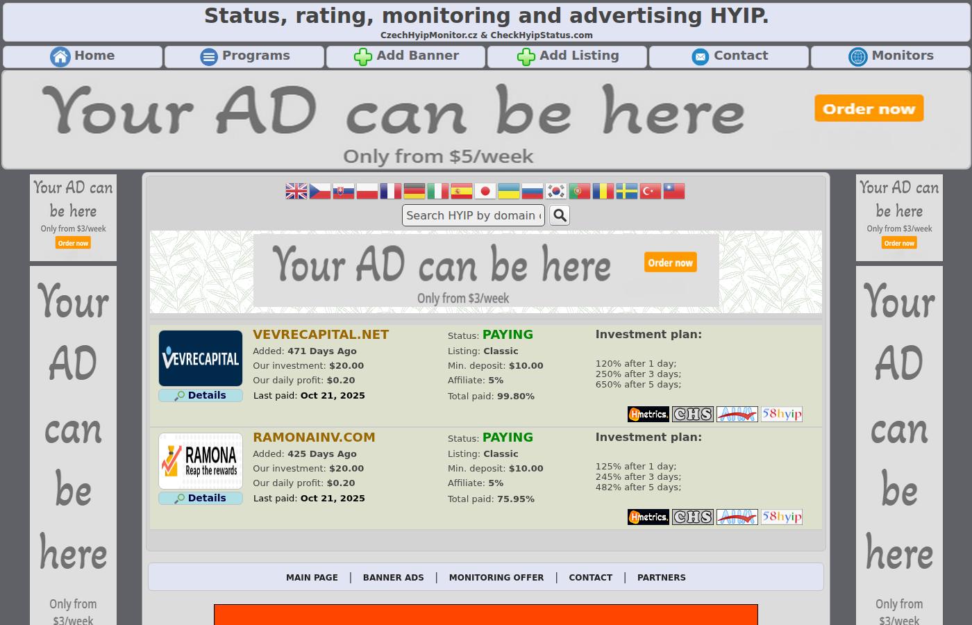 checkhyipstatus.com