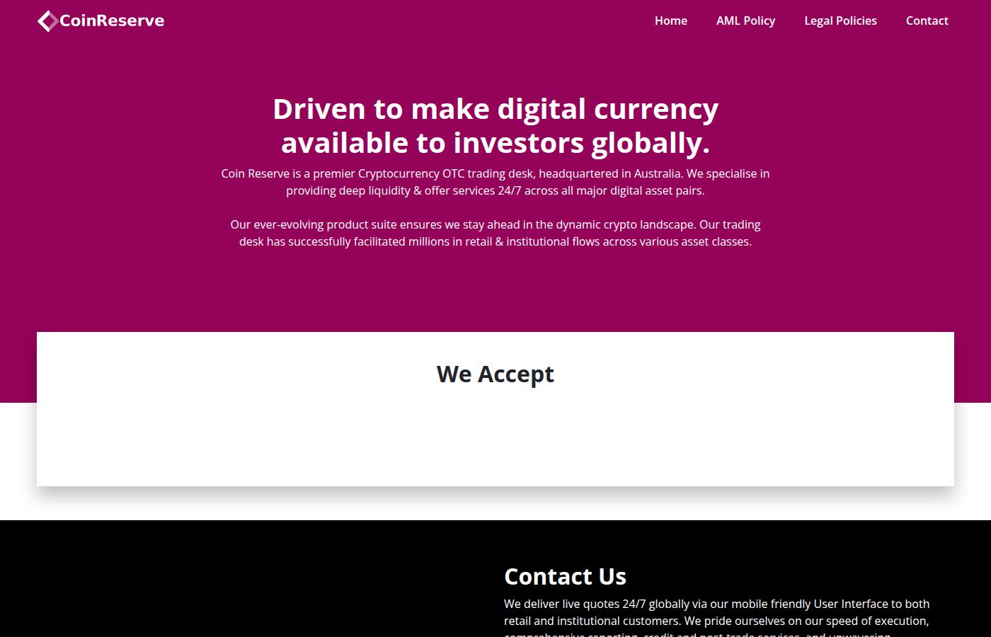 coinreserve.net