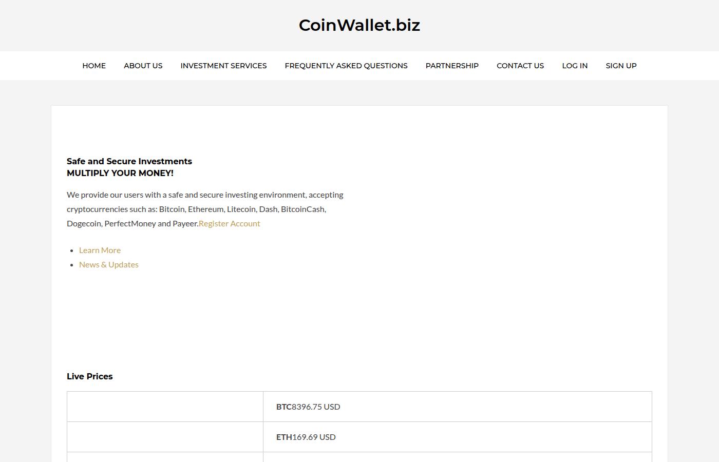 coinwallet.biz