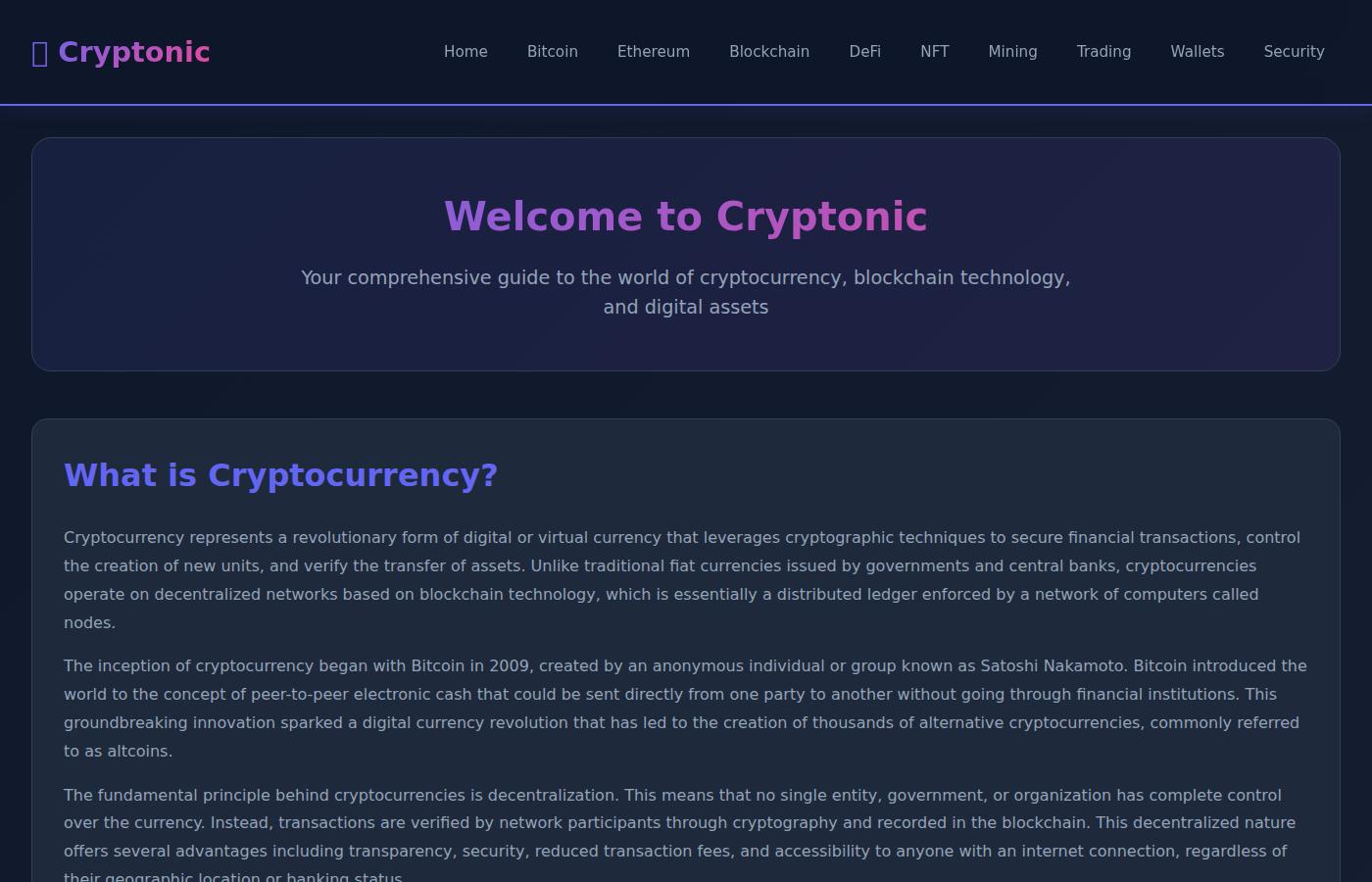 cryptonic.life
