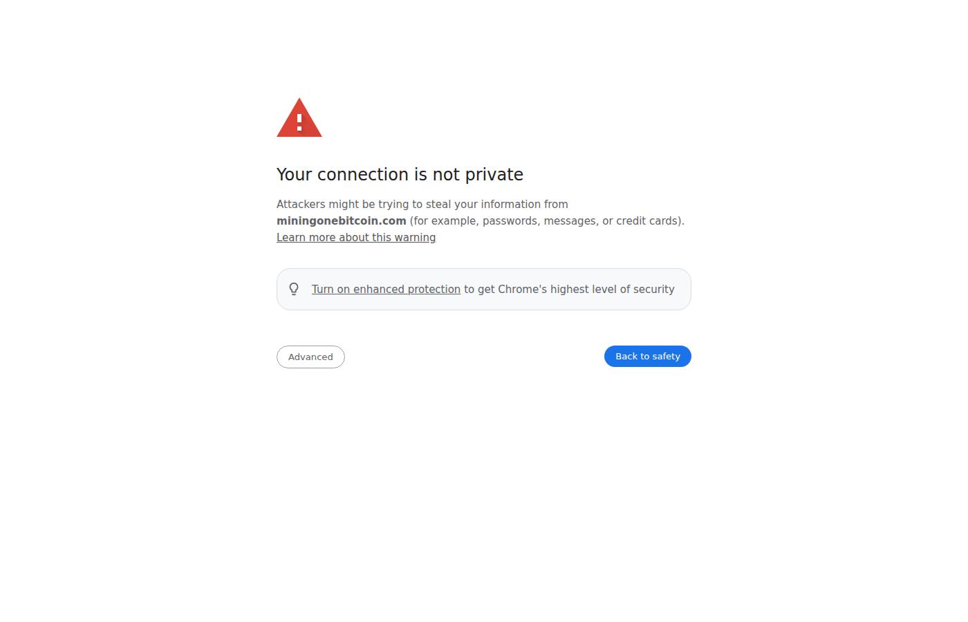 miningonebitcoin.com