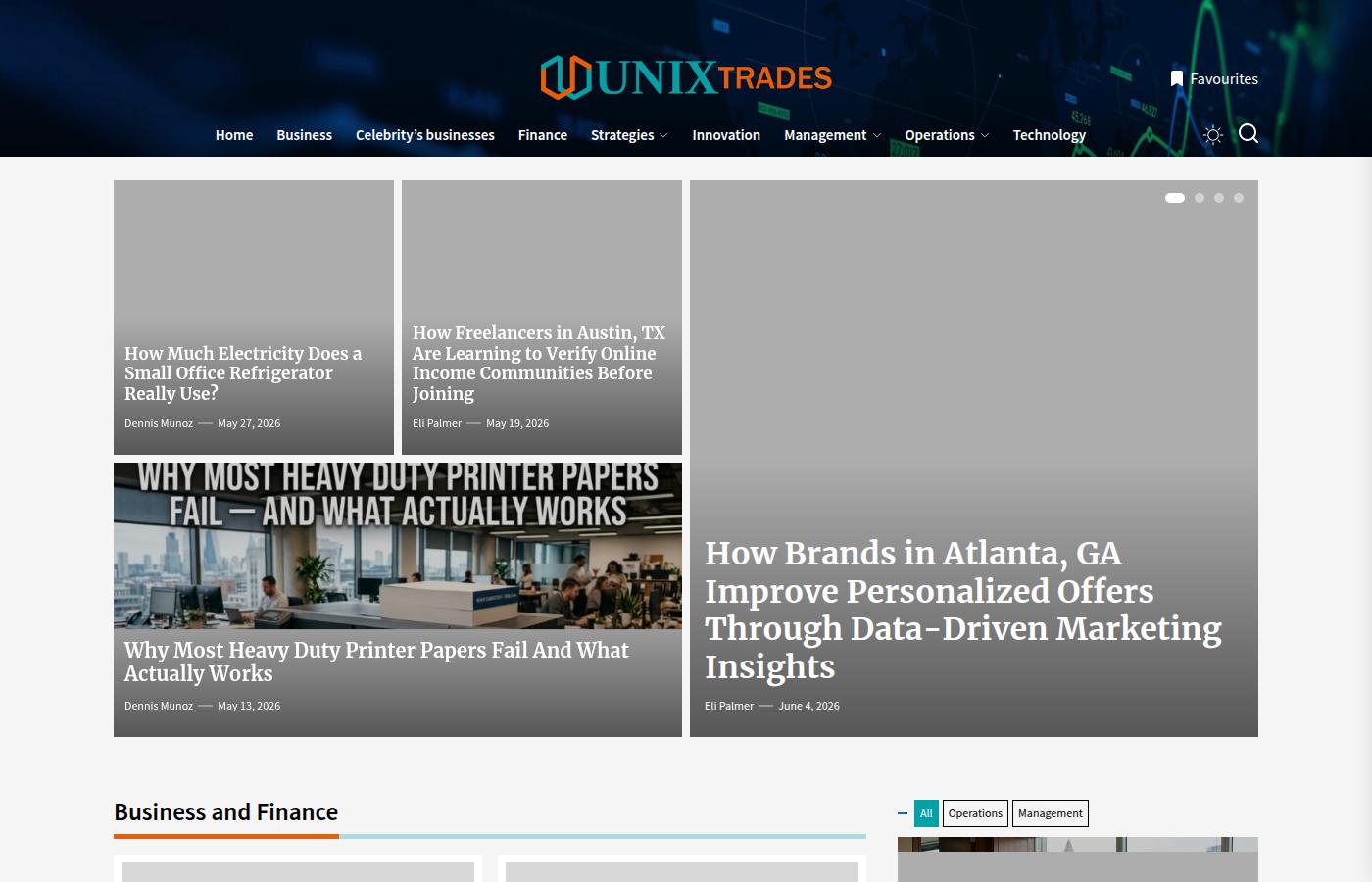 unixtrades.com