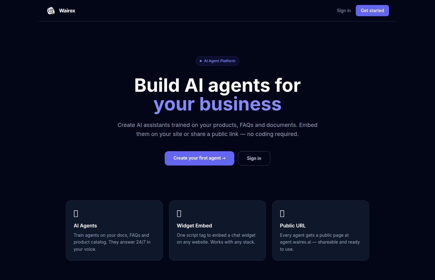 wairex.com